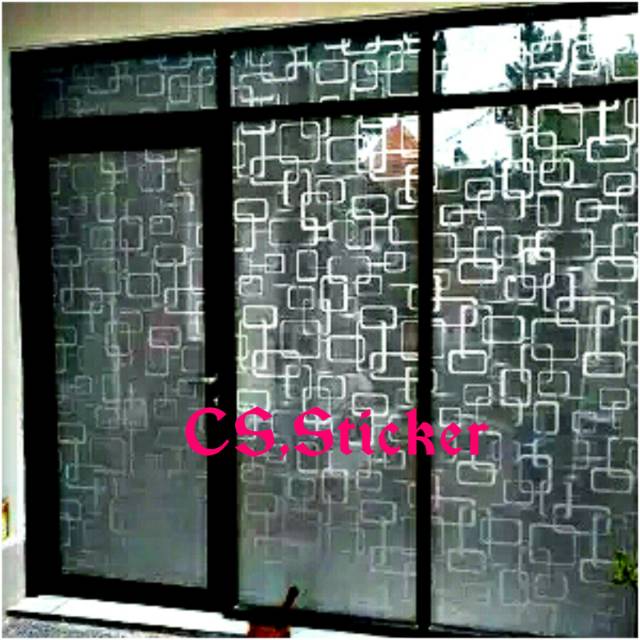 Sticker kaca motif/stiker kaca polos & kaca film/stiker kaca motif kotak