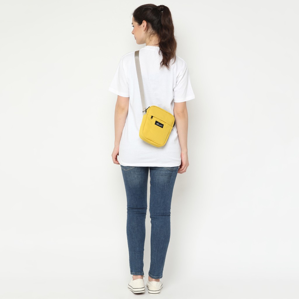 THEODOR Sling Bag LARSEN Yellow - Tas Selempang - Water Repellent - Pria Wanita - High Quality