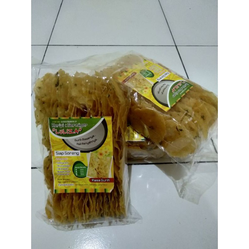

ppvtristore - Keripik Sermiyer / Sermiler LULIZA ORIGINAL 350g KHAS JOMBANG