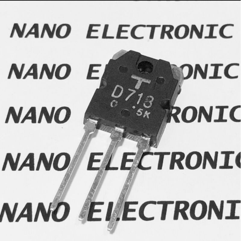 Transistor NPN D718 2SD718 TO-3P 8A 120V