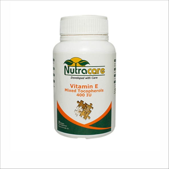 NUTRACARE VITAMIN E MIXED TOCOPHEROL ISI 30 CAPS