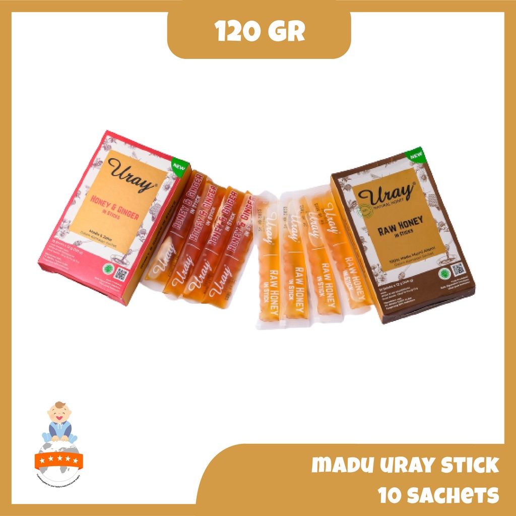 

Madu Uray Stick / Natural Honey 10 Sachets 120gr