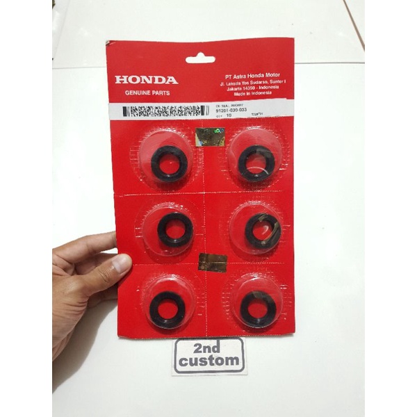 Seal gear depan ori Honda Mega Pro Primus lama GL Max CB New Megapro Tiger Revo Tirev Tilam CG 100 1
