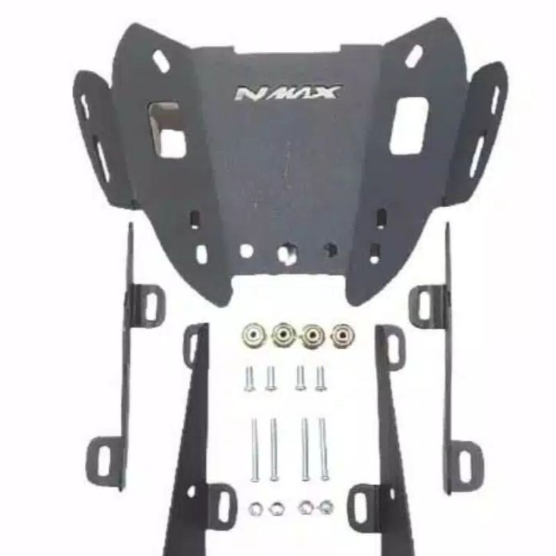 Breket Serpo Polos Nmax,Nmax New 2020 Full Set+Breket Spion Breket Winshield+Mur Anti Jebol