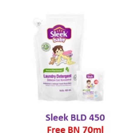 Sleek Baby Laundry Detergent Pouch 450 ml - 500 ml