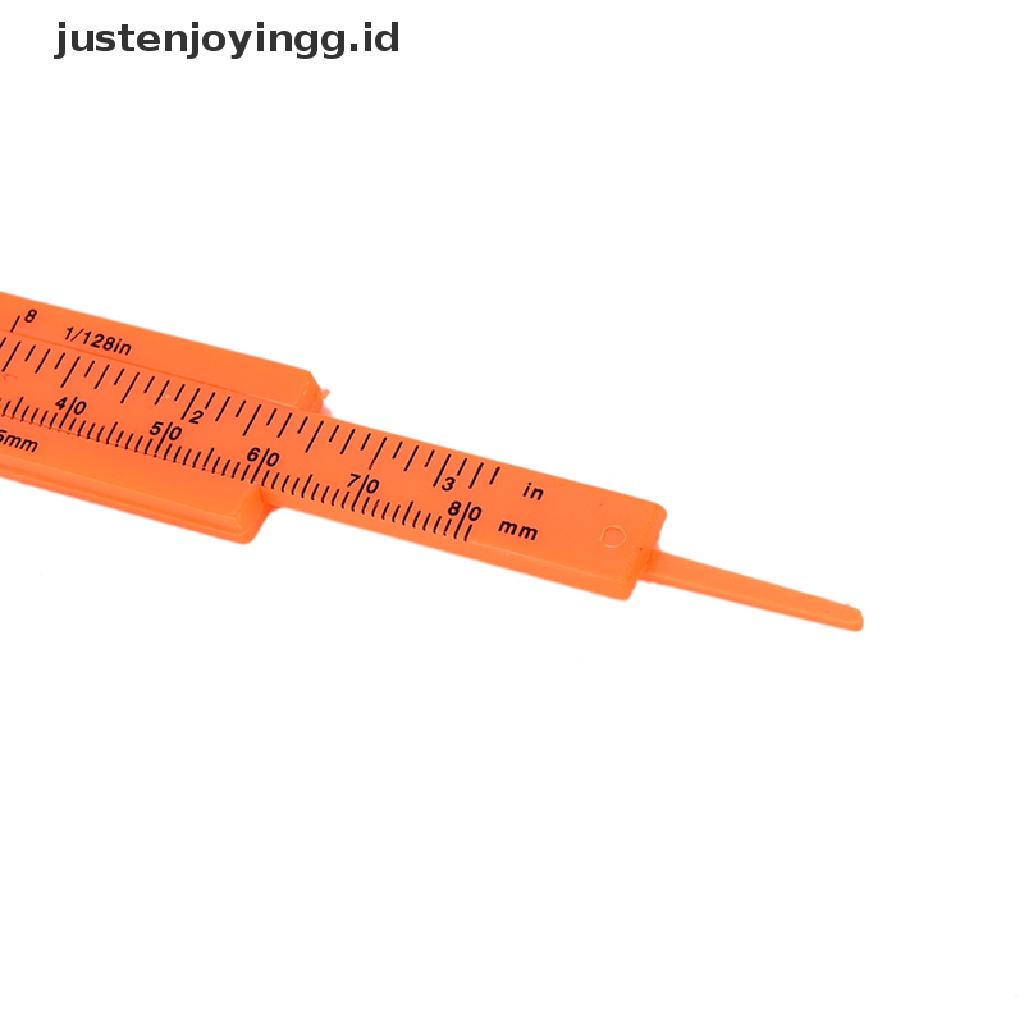 1 Pc Alat Ukur Caliper Mini Bahan Plastik Ukuran 80mm