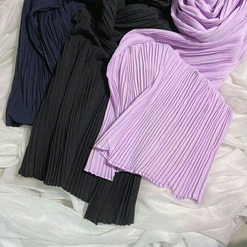 PASHMINA PLIKSET DIMOND / PASHMINA PLIKSRT MURAH / PASHMINA PLIKSET