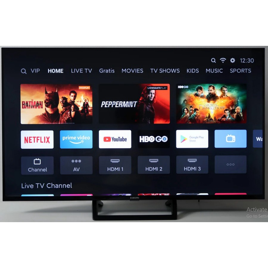 Xiaomi Mi TV A2 A 2 55 Inch 4K UHD Dolby Vision HDR 10 Android SmartTV Garansi Resmi