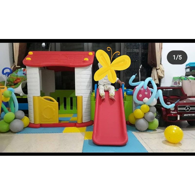 rumah dan perosotan toys kingdom