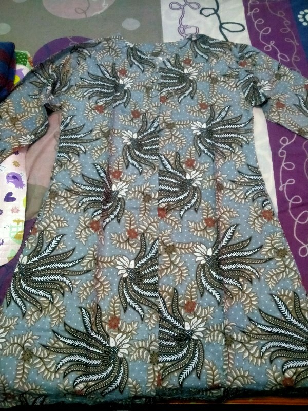 Atasan Batik Dolby Dolbi Dobby Doby Tenun Sutra Tulis Halus Katun Atbm Baron ,sarombit Atasan