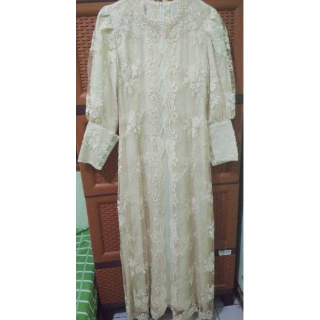 Baju gamis pesta wisuda akad nikah