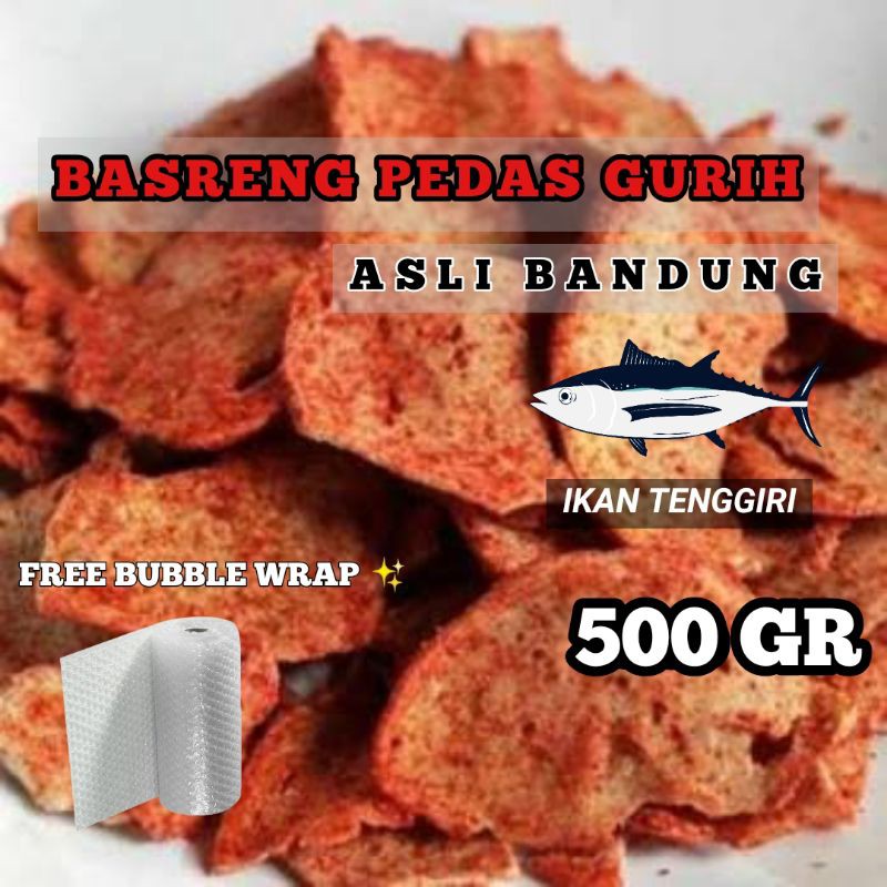 

Basreng Baso Goreng Pedas Gurih 500gr / Baso Goreng