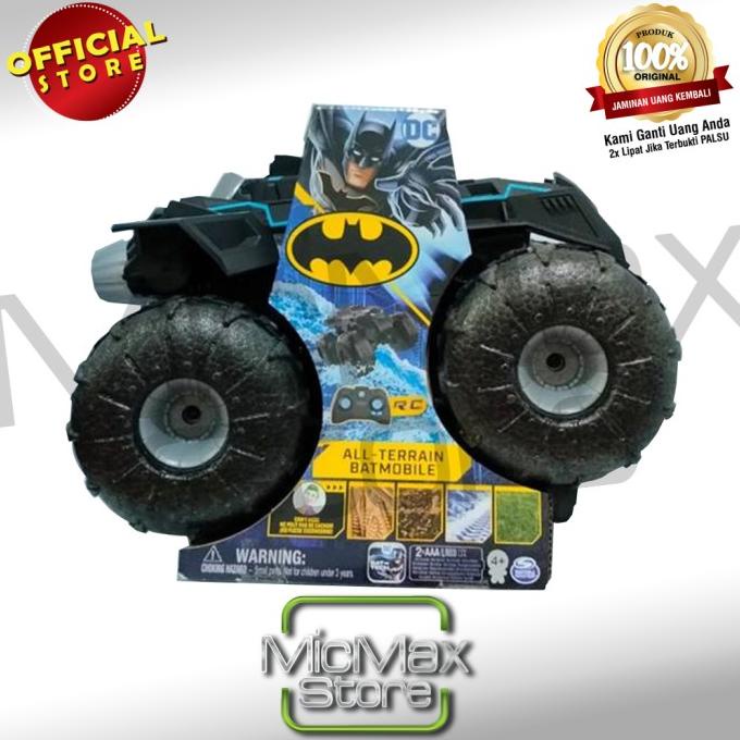DC Comics Batman All-Terrain RC Batmobile 1:15 Not Monster Jam SM67856