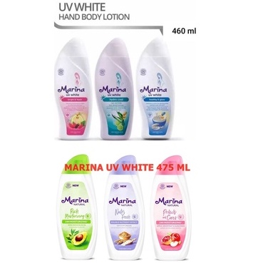 Marina UV White HB Lotion 460ML ORIGINAL-BPOM