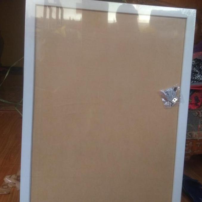 Sale Bingkai Foto Frame Foto 50X70Cm Minimalis-Putih - Putih