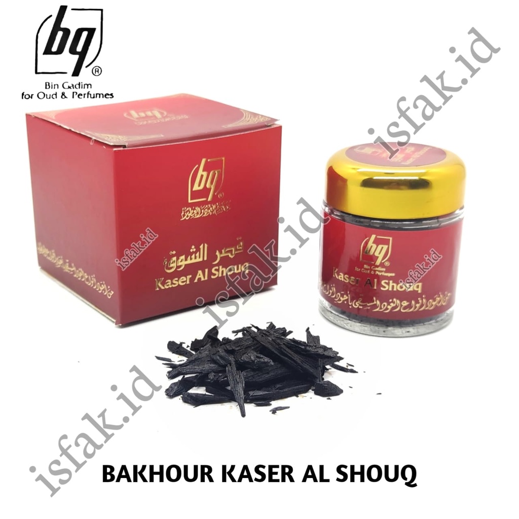 Bukhur Kaser Al Shouq BQ Bakhoor Gahru Original Bin Qadim Import KSA Buhur Saudi Asli