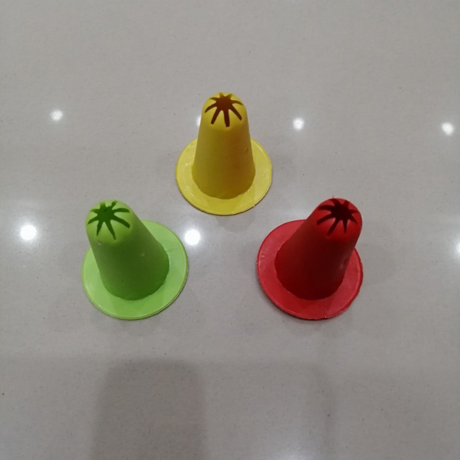 Cetakan kue kering semprit dahlia