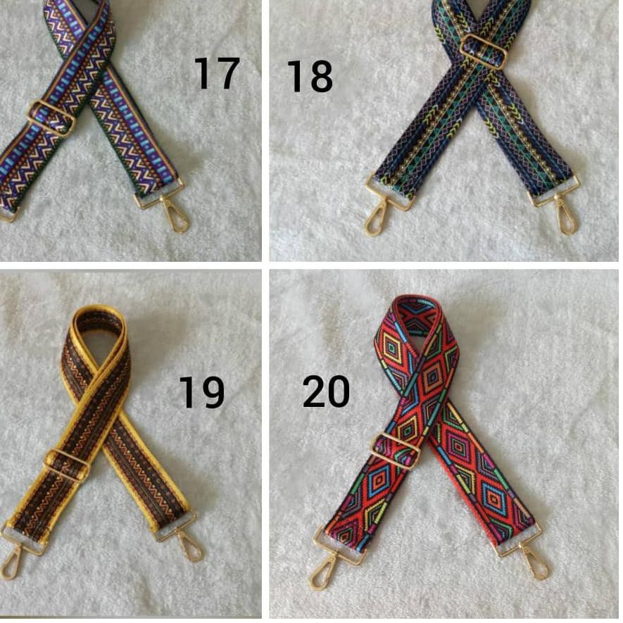 ❊ STRAP ALDO/ TALI TAS SELEMPANG RAGAM MOTIF ←
