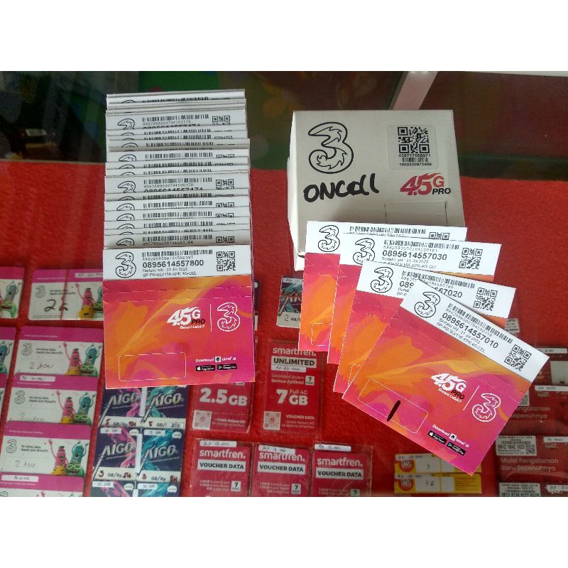 KARTU PERDANA TRI KOSONG, untuk aktivasi KPK