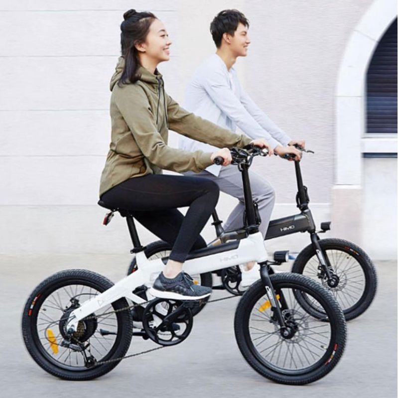 Xiaomi HIMO C20 Sepeda Elektrik Smart Moped Bicycle 250W 80KM - Black