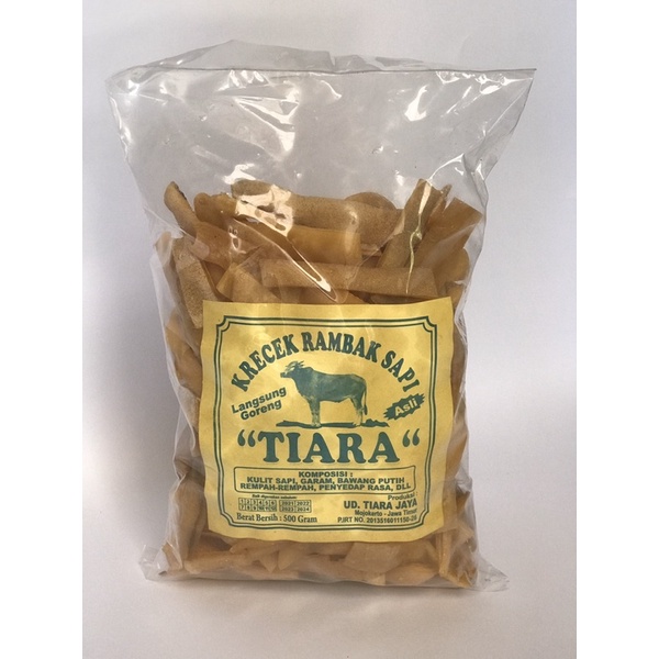 

Krecek Kulit Sapi Asli / Krupuk Rambak