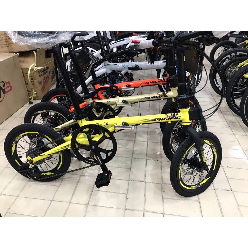 Sepeda lipat Pacific Flux 3.0 ban 16