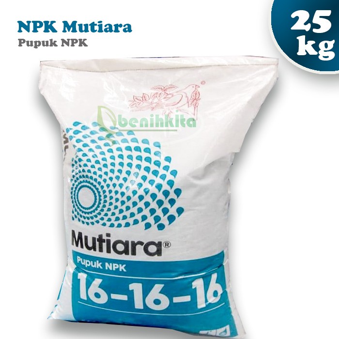 Pupuk NPK Mutiara 16-16-16 25kg Meroke - Gojek