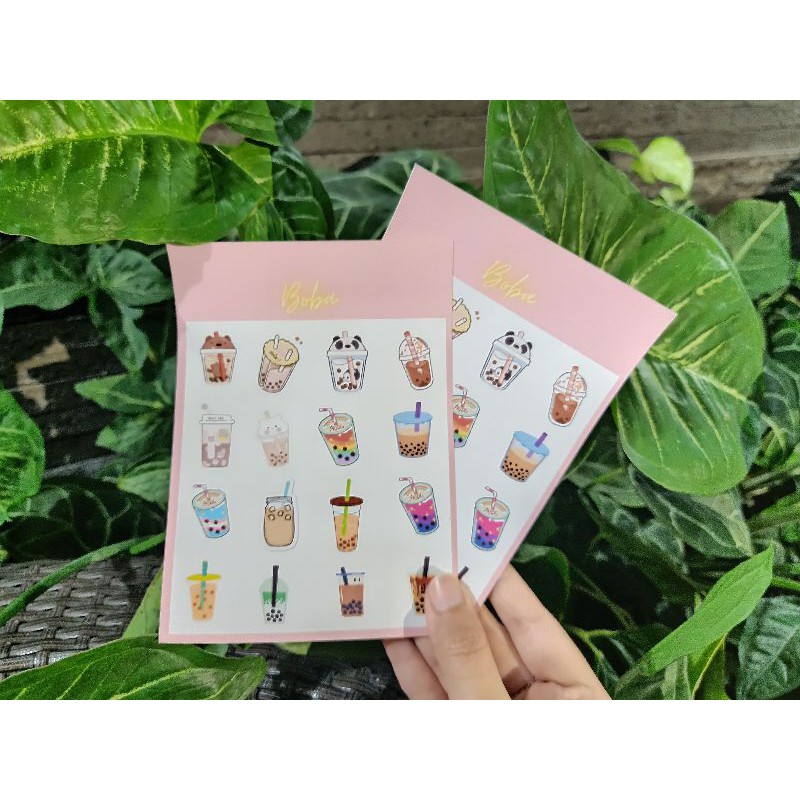 

Boba Sticker Sheet