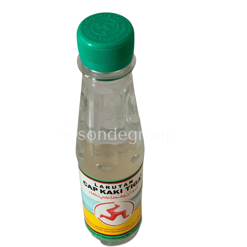 

Larutan Cap Kaki Tiga - Meredakan Panas Dalam - 200ml