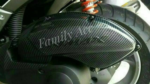 Cover/ Tutup Filter Udara/ Hawa Carbon Yamaha Nmax Nemo
