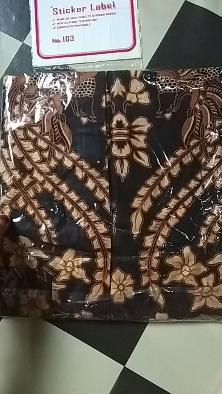 Bswart Batik Hrb026 Kenongo Hem Pendek Padi Pekalongan M L Xl Batik Pria Murah Modern Grosir