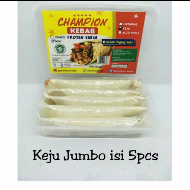 

KEBAB JUMBO CHAMPION FROZEN
