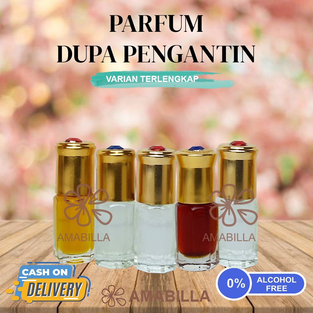 Jual Parfum Aroma DUPA PENGANTIN Original Non Alkohol 3ml 6ml 12ml