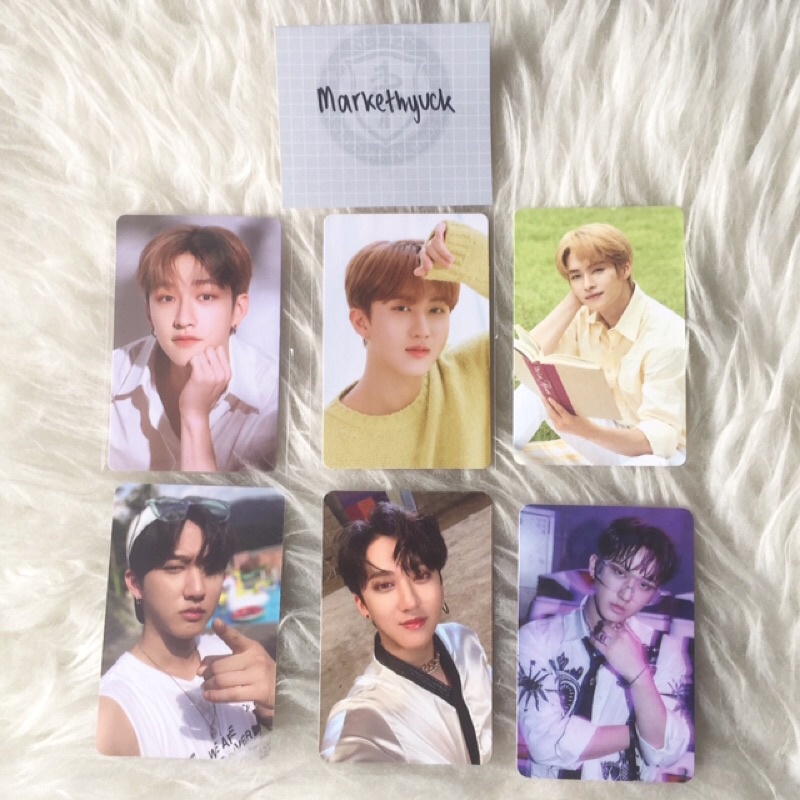 [BOOKED] Stray Kids PC Photocard Nacific R9 Bangchan Changbin R1 Lee know Album Noeasy Christmas Eve