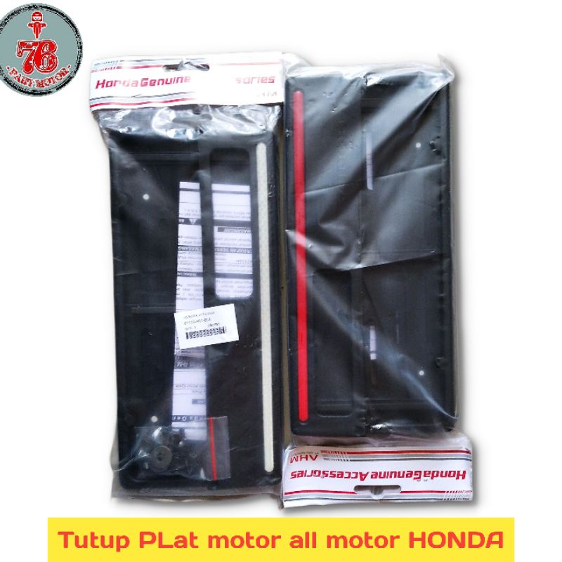 TUTUP PLAT NOMER ALL MOTOR HONDA MATIC  dan BEBEK