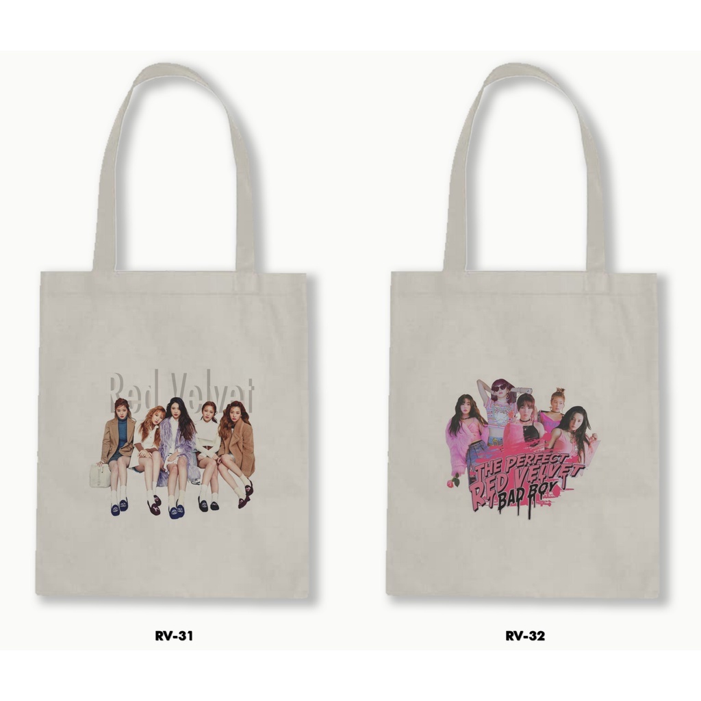 TOTE BAG BLACU - RED VELVET 3