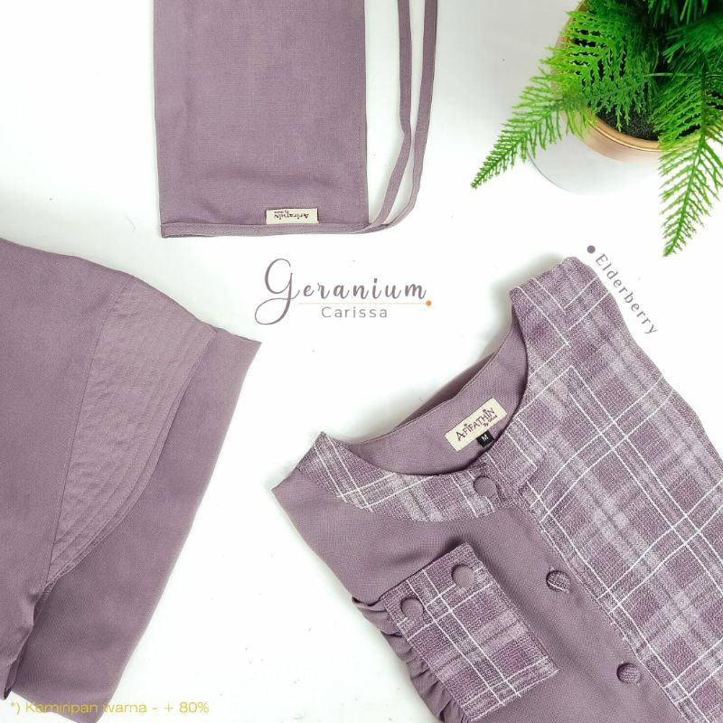 Gamis Set Geranium by Afifathin