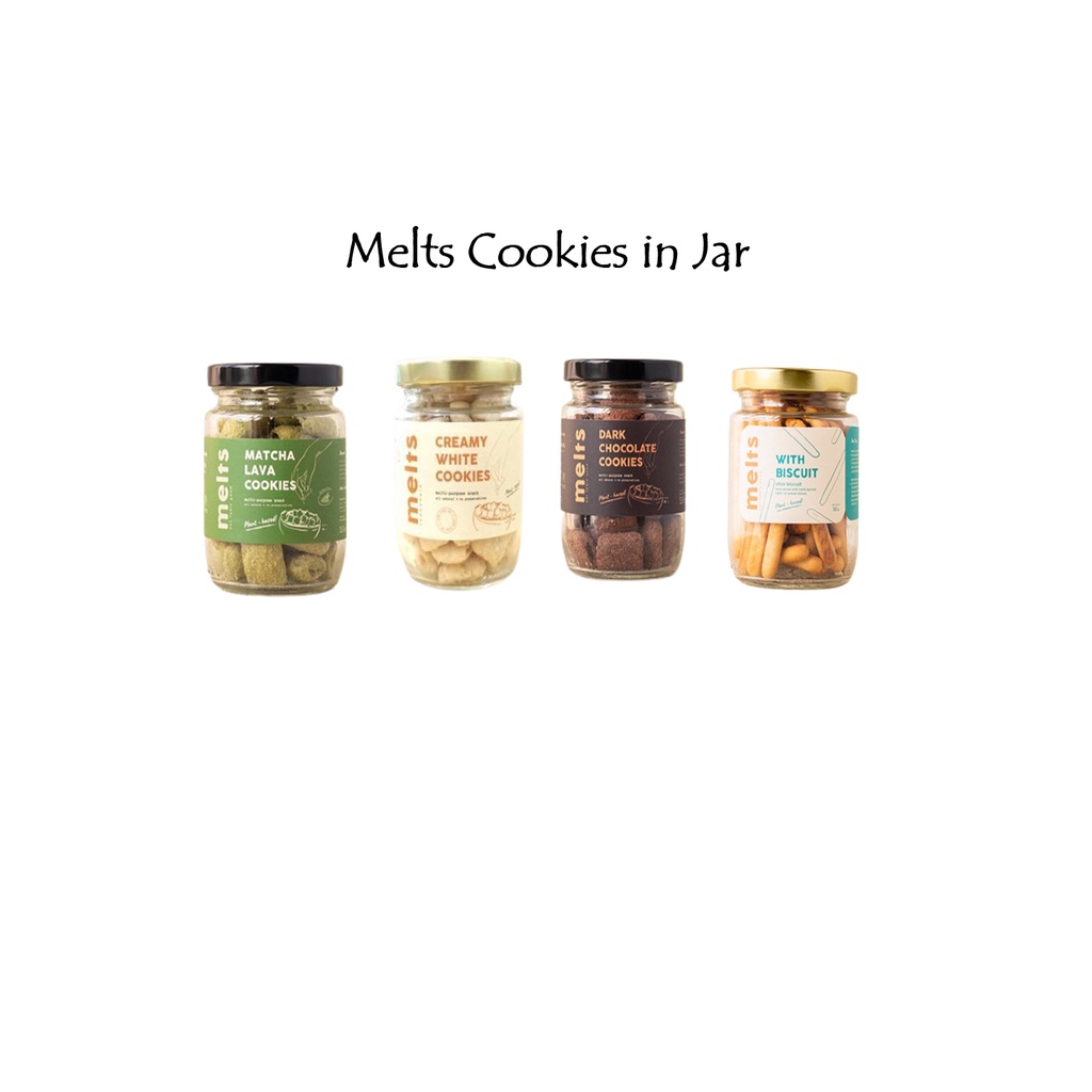 

MELTS COOKIES - Cookies Rendah Kalori in Jar