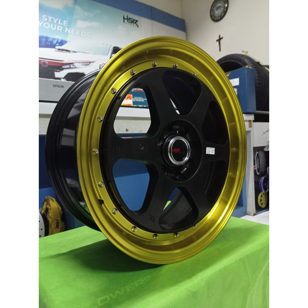 Velg Mobil Racing HSR RUMOI Ring 17 celong untuk vios wulling avanza xenia veloz xenia brio jazz dll