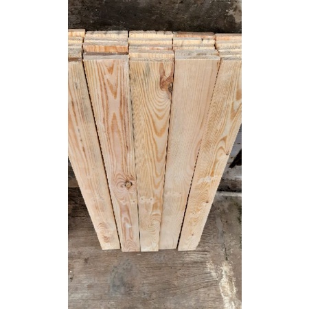 kayu jati belanda 100x9x1,6 cm