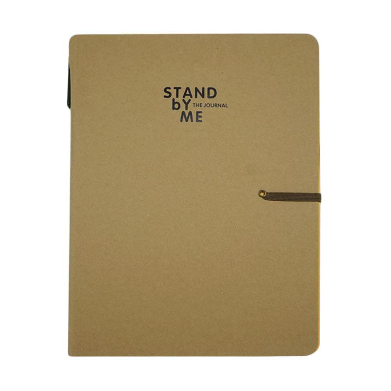 

KarlyKaela Dairy Notebook Large Buku Agenda - Brown