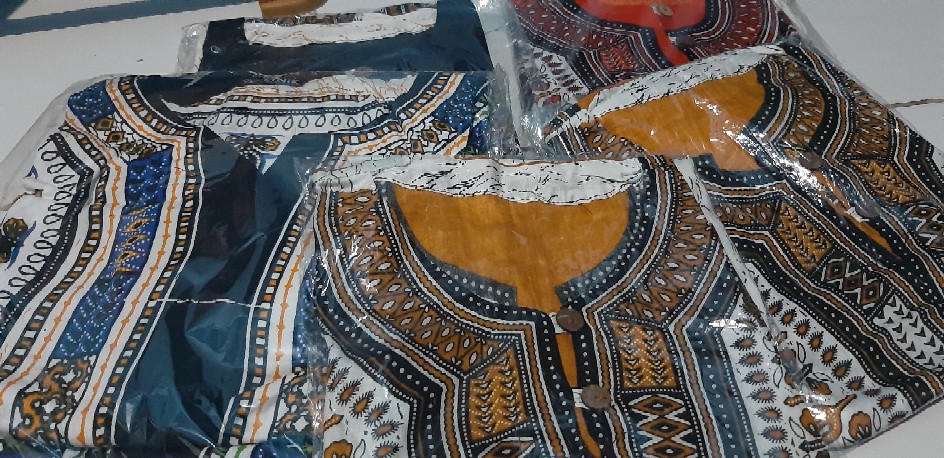 Kaos Barong Kaos Etnik Dashiki Bohemian Style All Size Pria Wanita - Indian