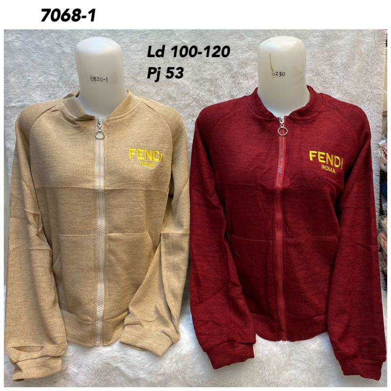 jaket kaos serat import