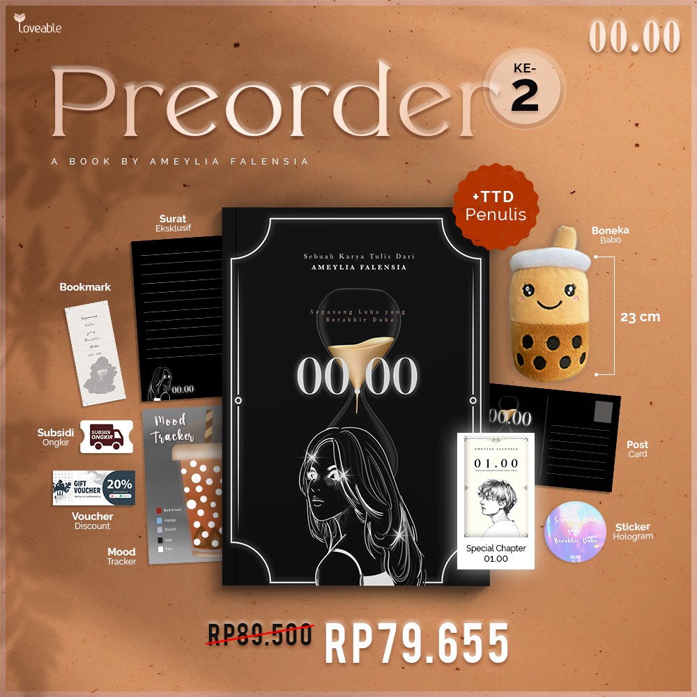 Novel 00.00 karya Ameylia Falensia