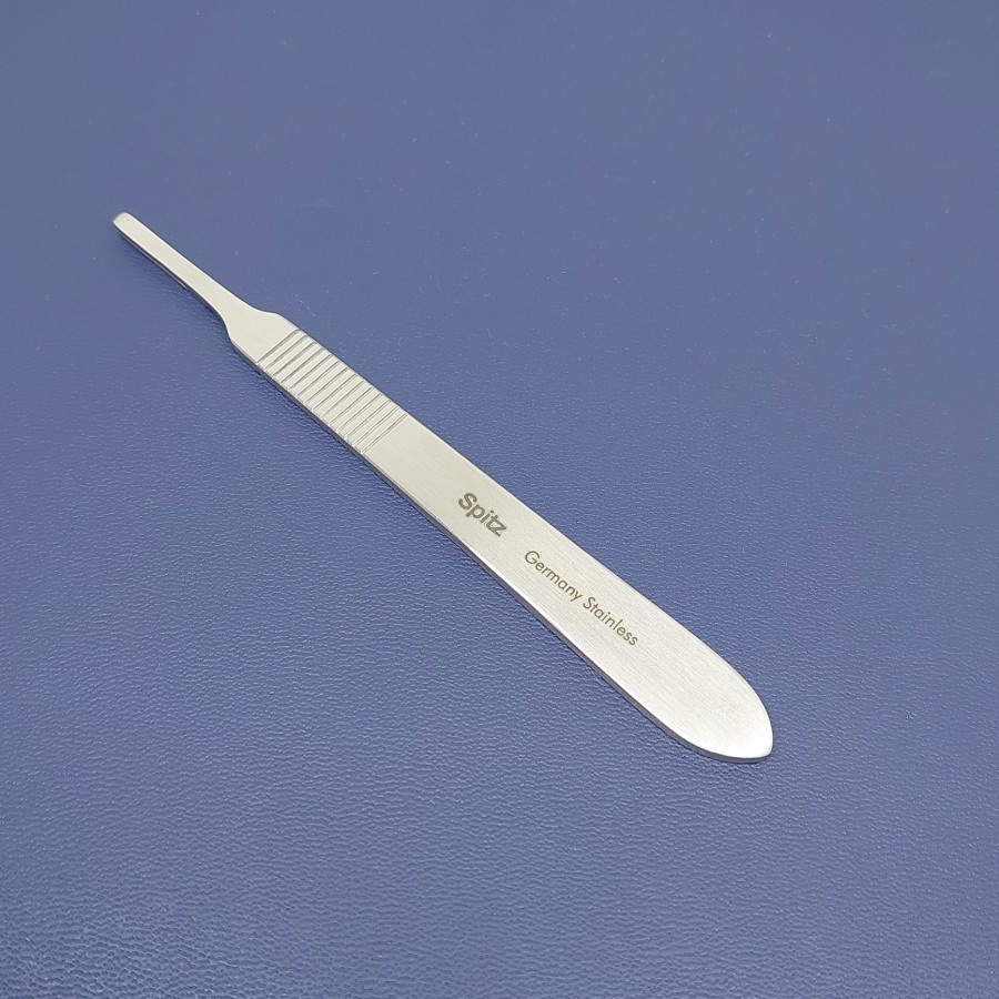 Alat Medis Alkes Scalpel Handles No.4 solid cm graduation (13,5 cm)|Spitz|Premium Finishing