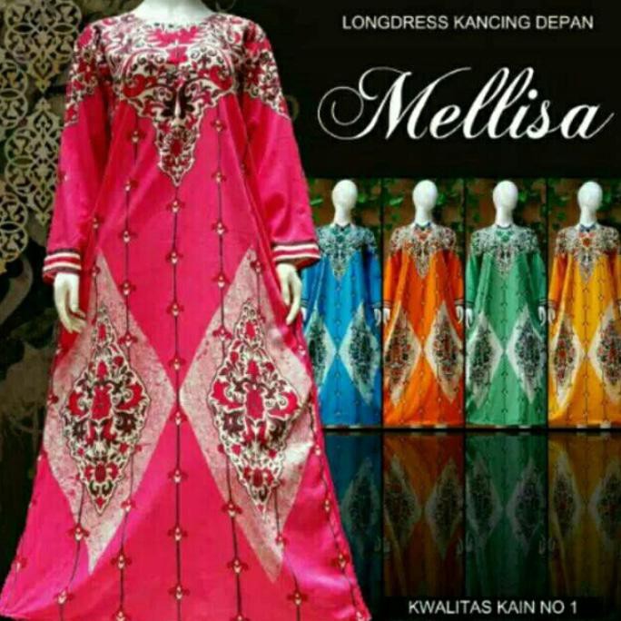 Dress Long Dress Batik Kancing depan, Daster Ibu Hamil/Menyusui