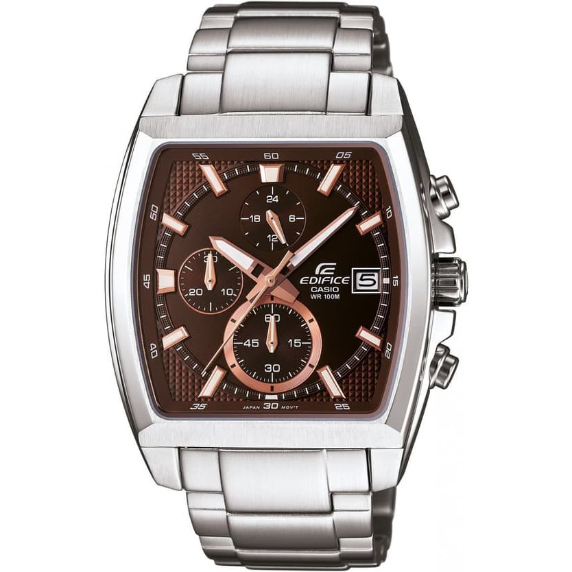 Casio EDIFICE EFR-524D-5AVDF - Jam Tangan Pria - Silver