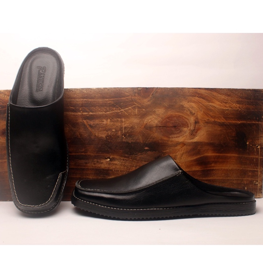 Sepatu Sandal Pria Kulit Asli Rasheda Series Gr 50 Selop Tutong Bustong Big Size