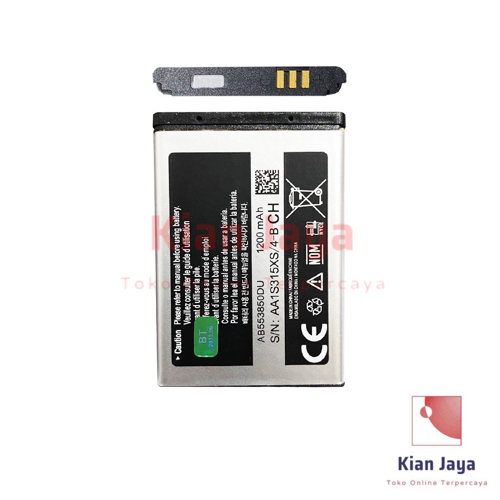 Baterai Samsung D880 W629 W619 Original OEM Batre Batrai Battery Hp AB553850DU Ori