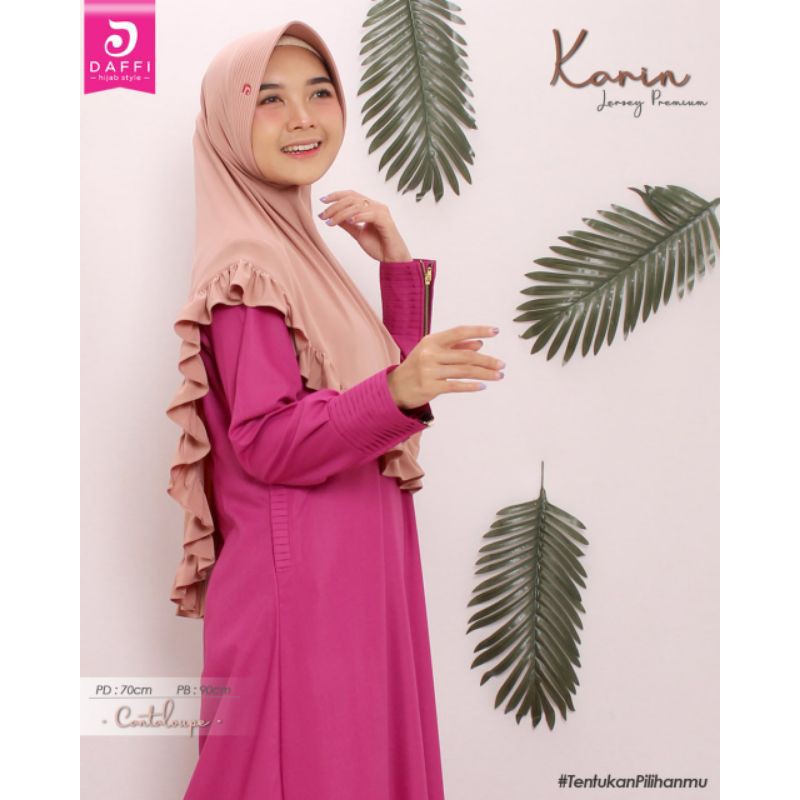 KARIN Jilbab Hijab Jersey Jilbab Jersey Terbaru Jilbab Terbaru Jilbab Daffi Daffi Hijab